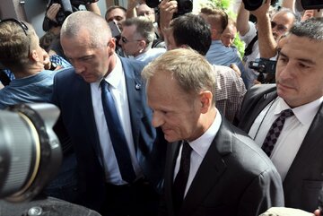 Donald Tusk przed przesłuchaniem w Prokuraturze Krajowej