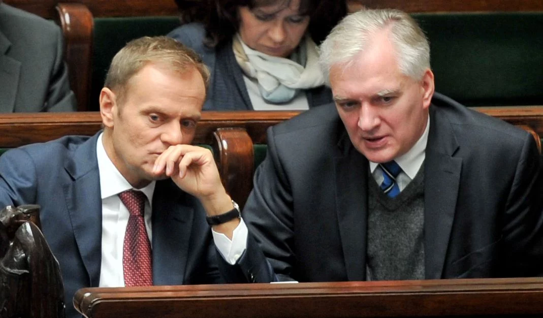 Donald Tusk i Jarosław Gowin