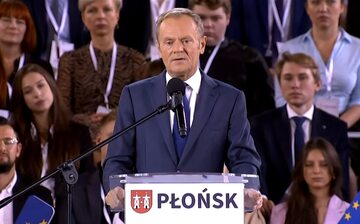 Donald Tusk w Płońsku
