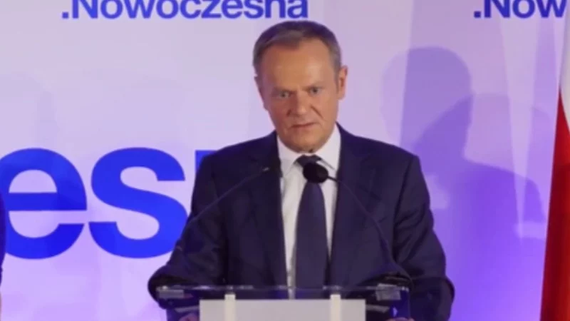 Donald Tusk na konwencji Nowoczesnej