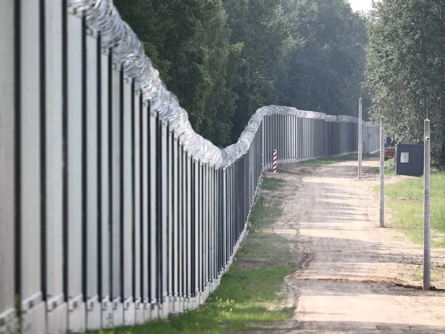 Mur na granicy polsko-białoruskiej