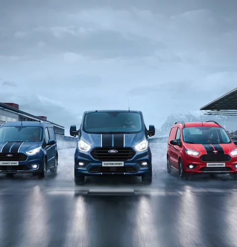 Transit Custom Sport i Transit Courier Sport
