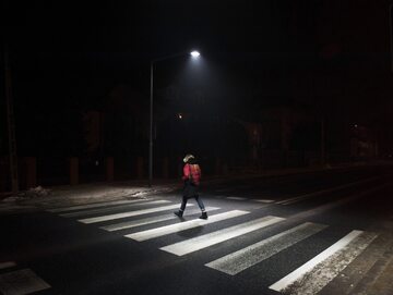 Doświetlenie przejść dla pieszych w Warszawie