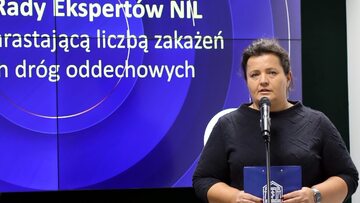Dr hab.n.med. Magda Wiśniewska, przewodnicząca Rady Ekspertów NIL.