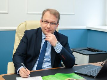 Dr Radosław Dziuba, dyrektor Sieci Badawczej Łukasiewicz – Instytutu Biopolimerów i Włókien Chemicznych