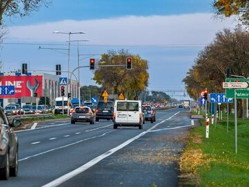 Droga ekspresowa S7 na północ od Warszawy