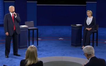 Druga debata prezydencka Donalda Trumpa i Hillary Clinton