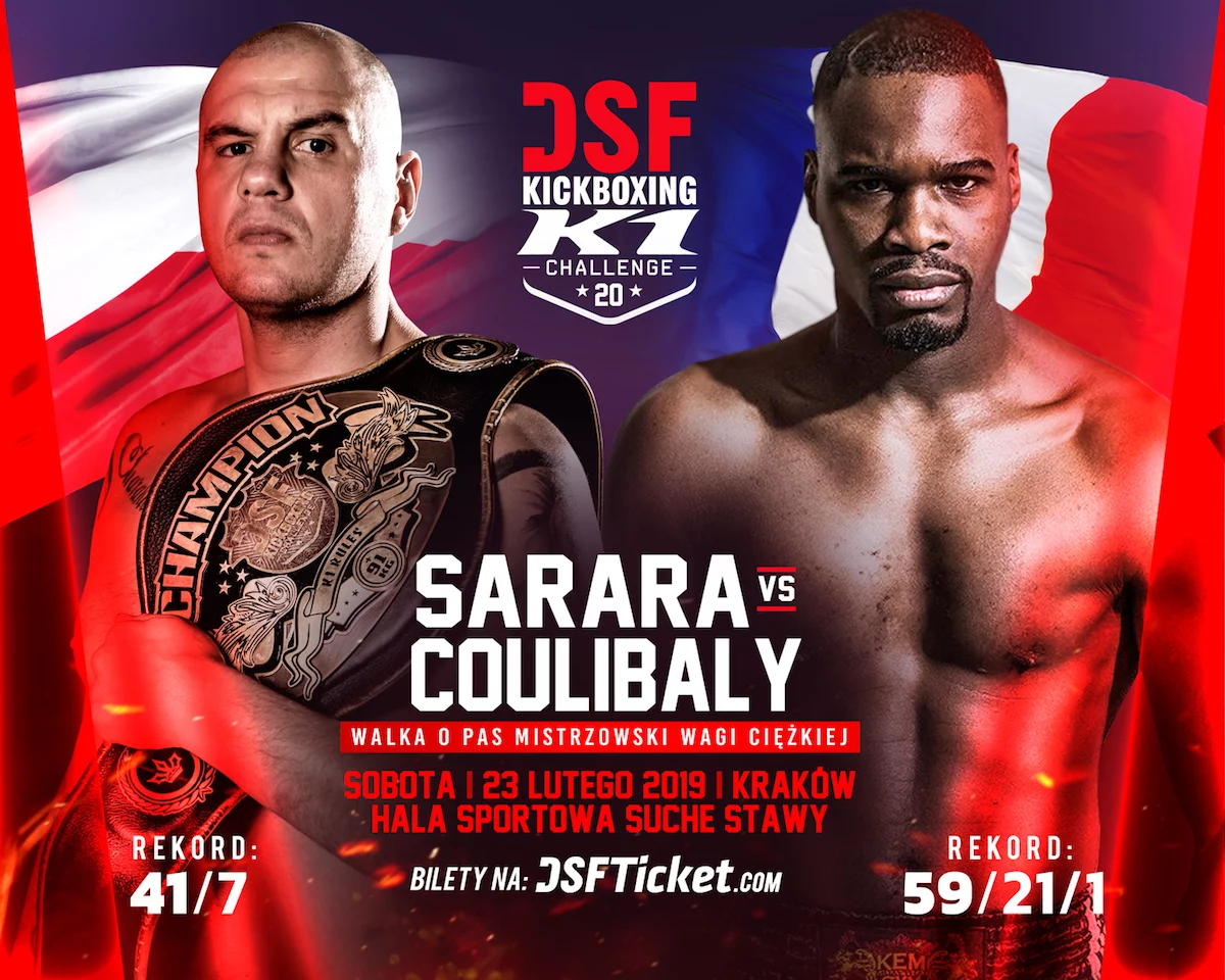 DSF Kickboxing Challenge 20: Walka wieczoru SARARA vs COULIBALY