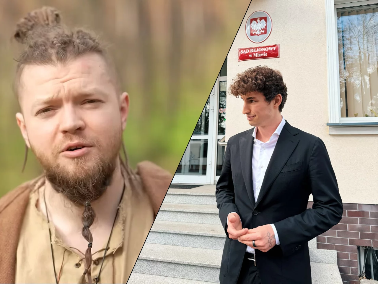 Sylwester Wardęga i Marcin Dubiel