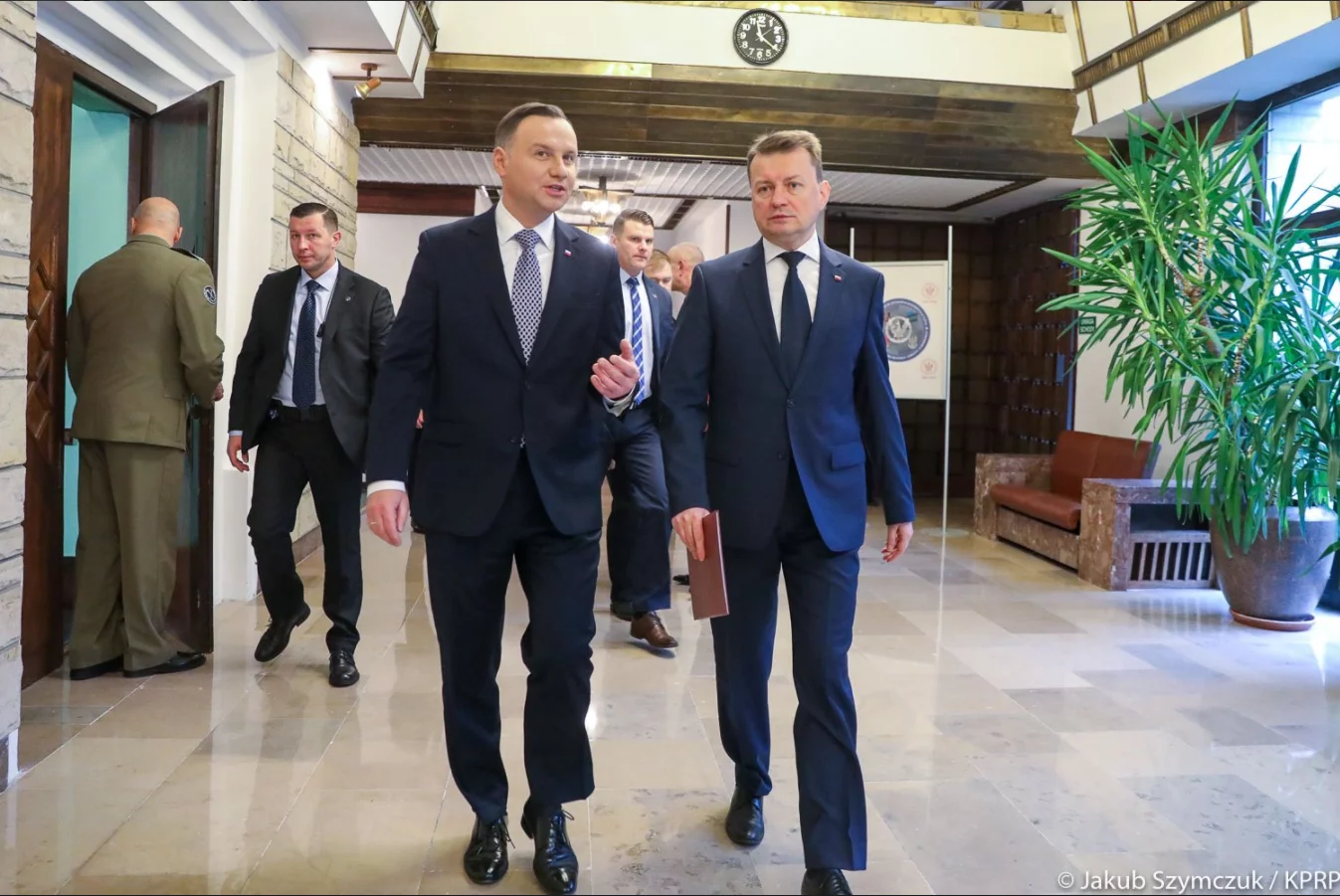 Andrzej Duda i Mariusz Błaszczak