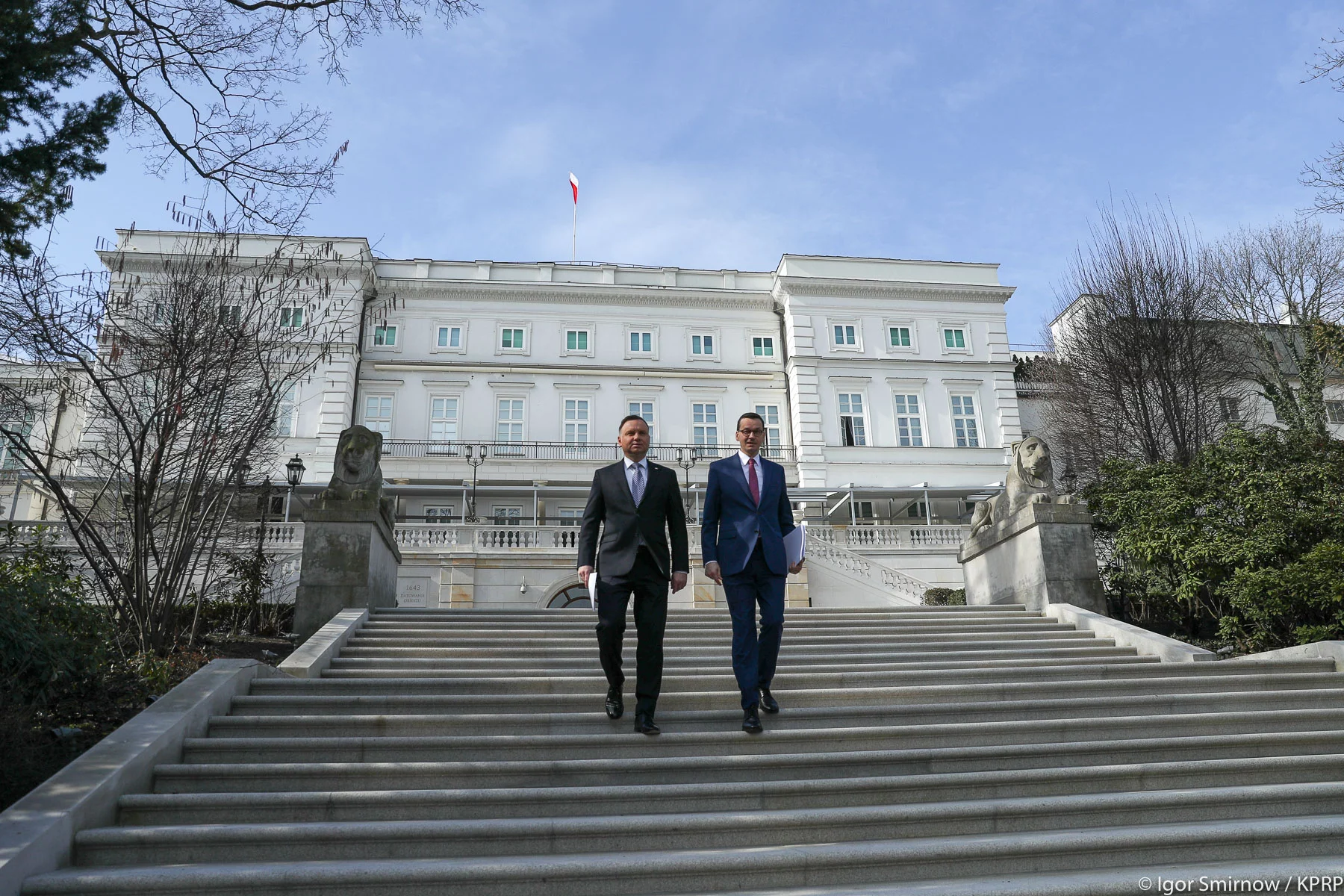 Andrzej Duda i Mateusz Morawiecki