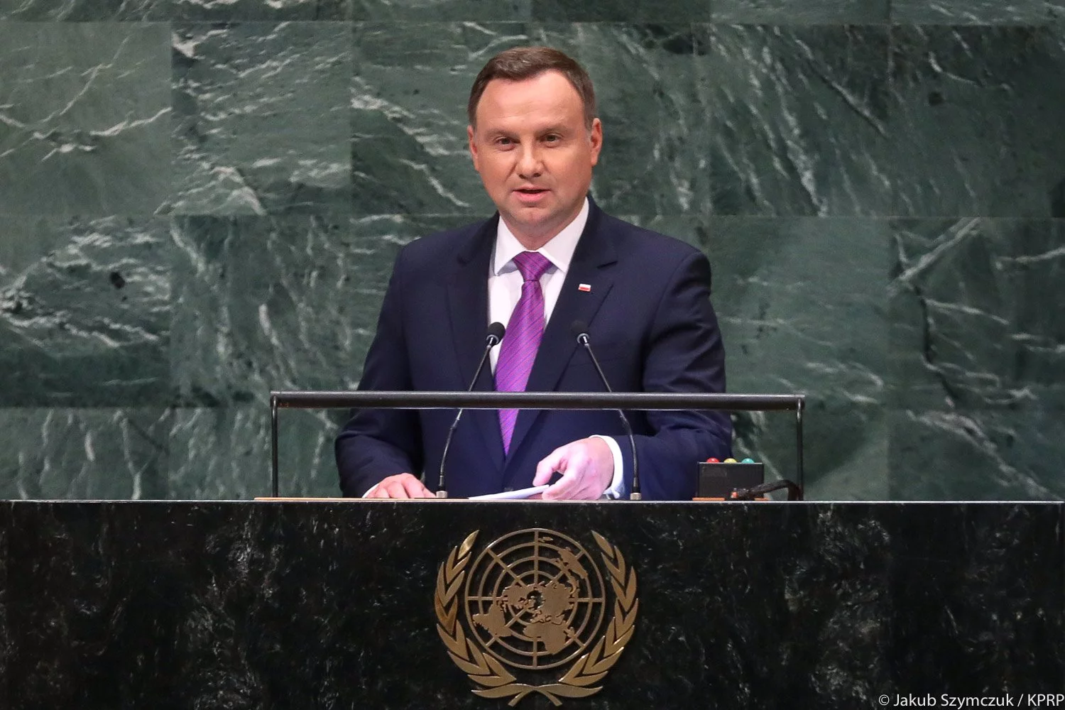 Andrzej Duda w ONZ