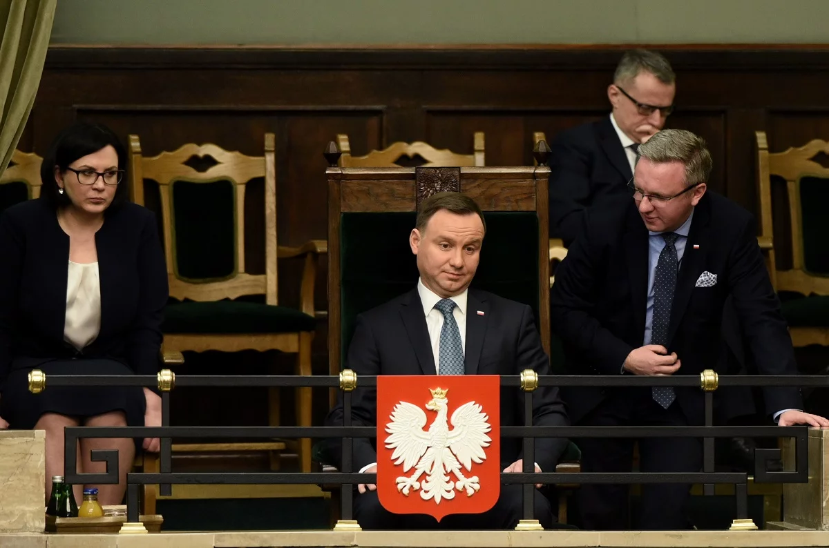 Małgorzata Sadurska, Andrzej Duda, Krzysztof Szczerski