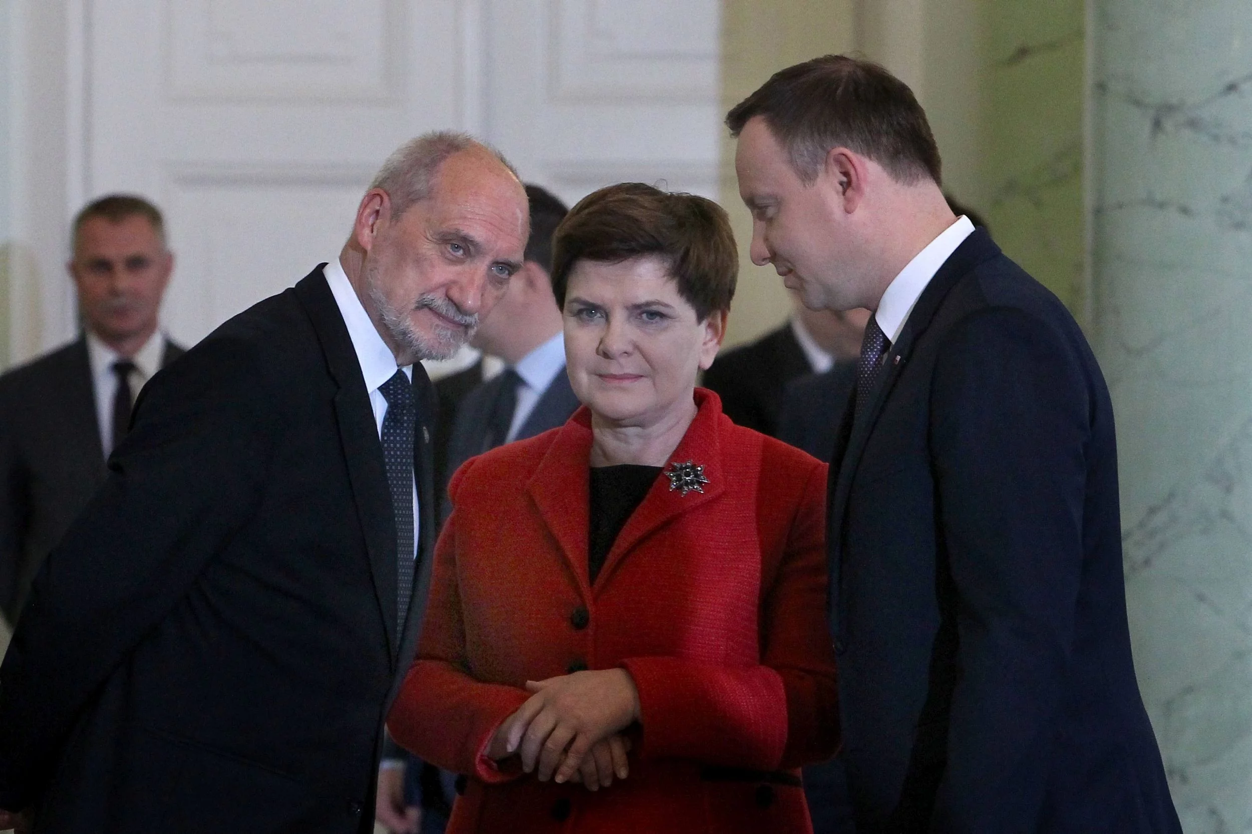 Antoni Macierewicz, Beata Szydło i Andrzej Duda