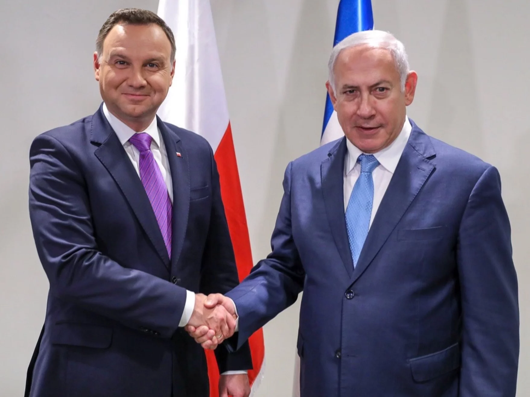 Andrzej Duda i Binjamin Netanjahu