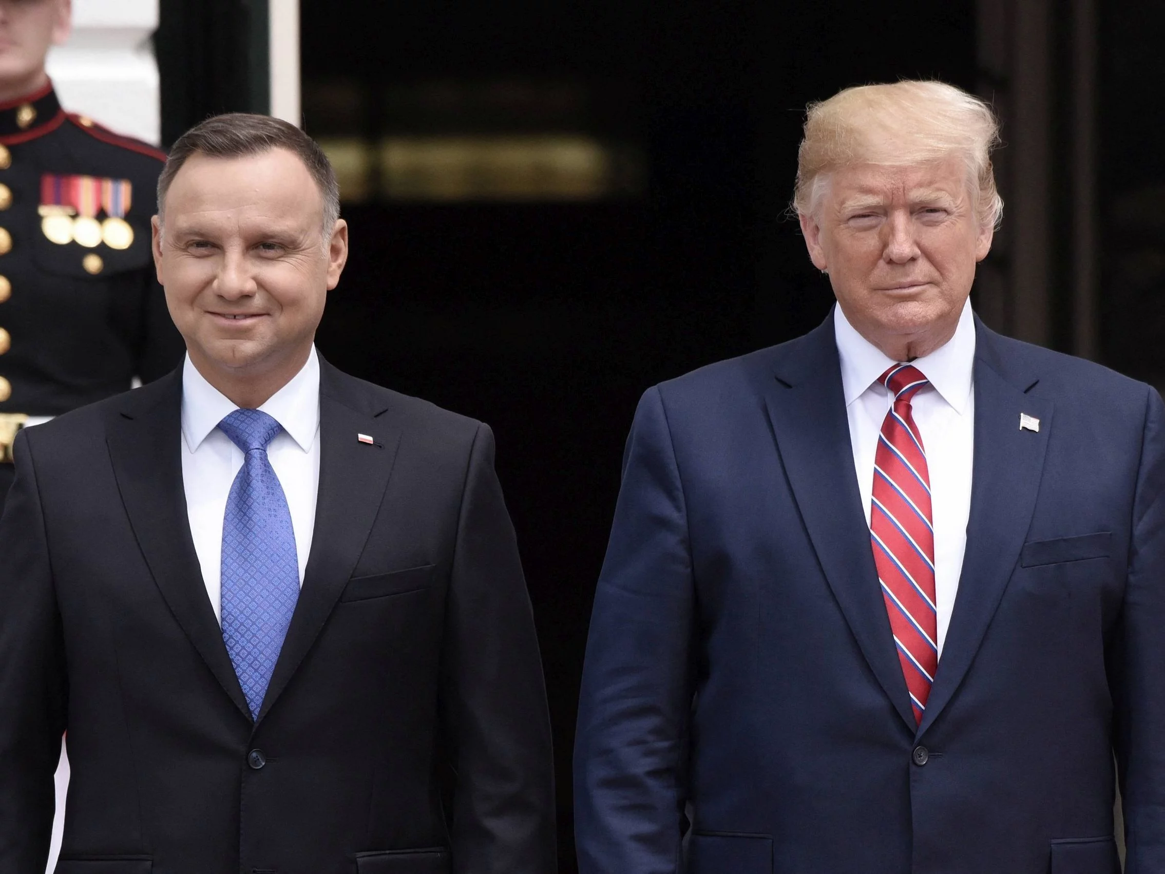 Andrzej Duda i Donald Trump