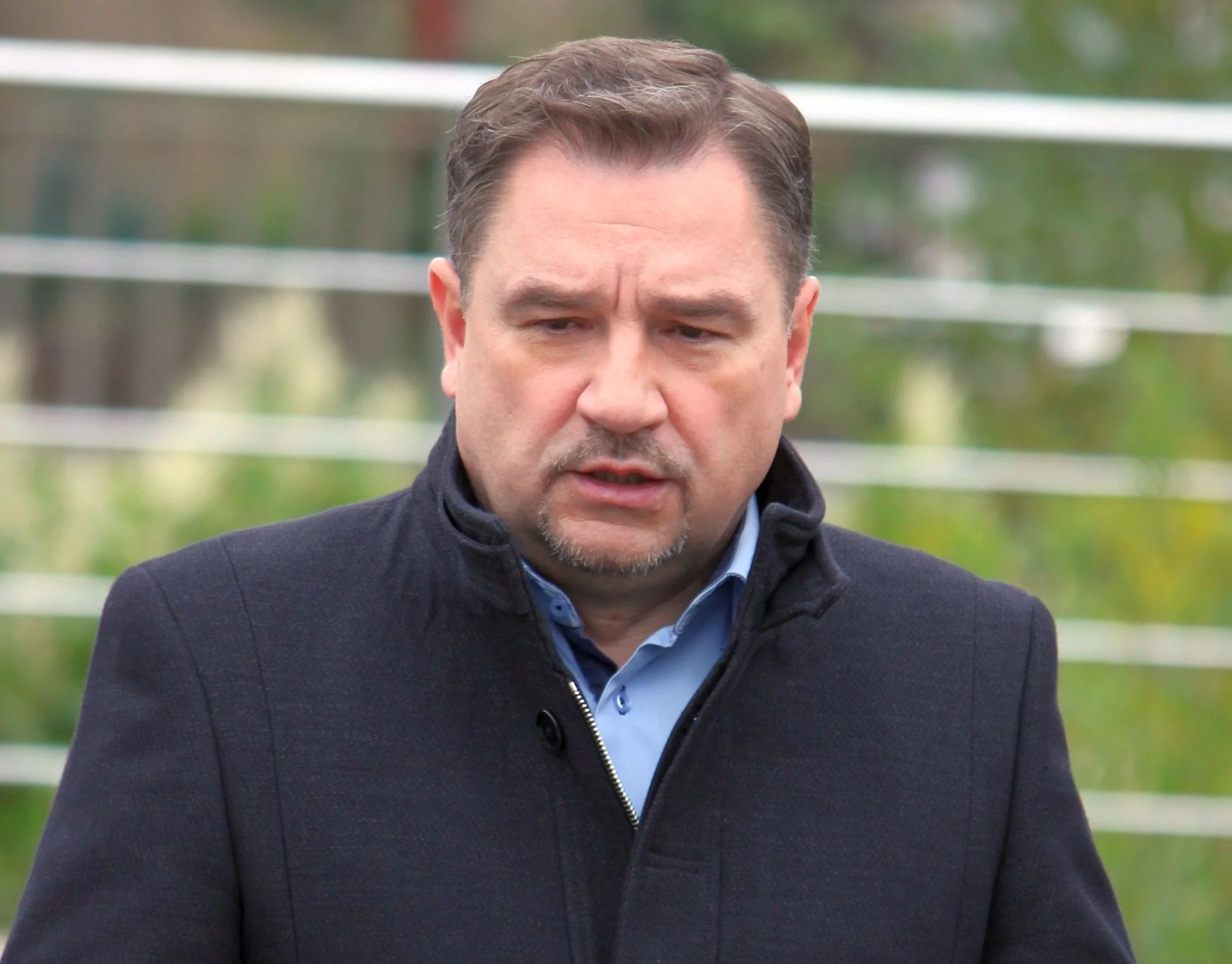 Przewodniczący NSZZ "Solidarność" Piotr Duda