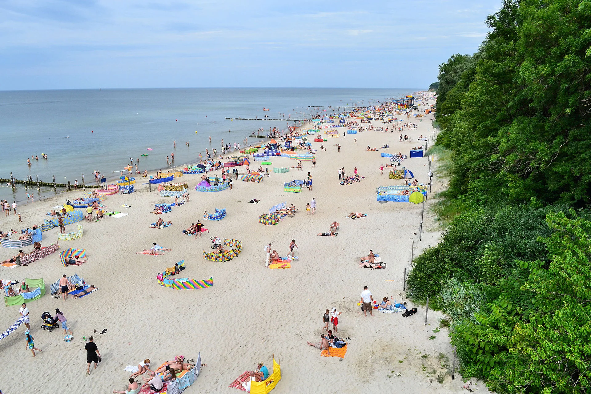 Plaża w Rewalu, zdjęcie ilustacyjne