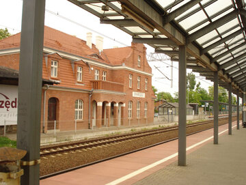 Dworzec w Swarzędzu, zdjęcie ilustracyjne