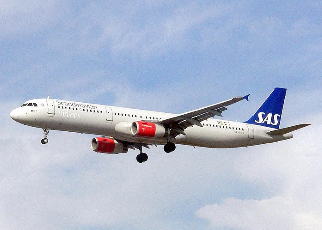 Airbus A321 Scandinavian Airlines System