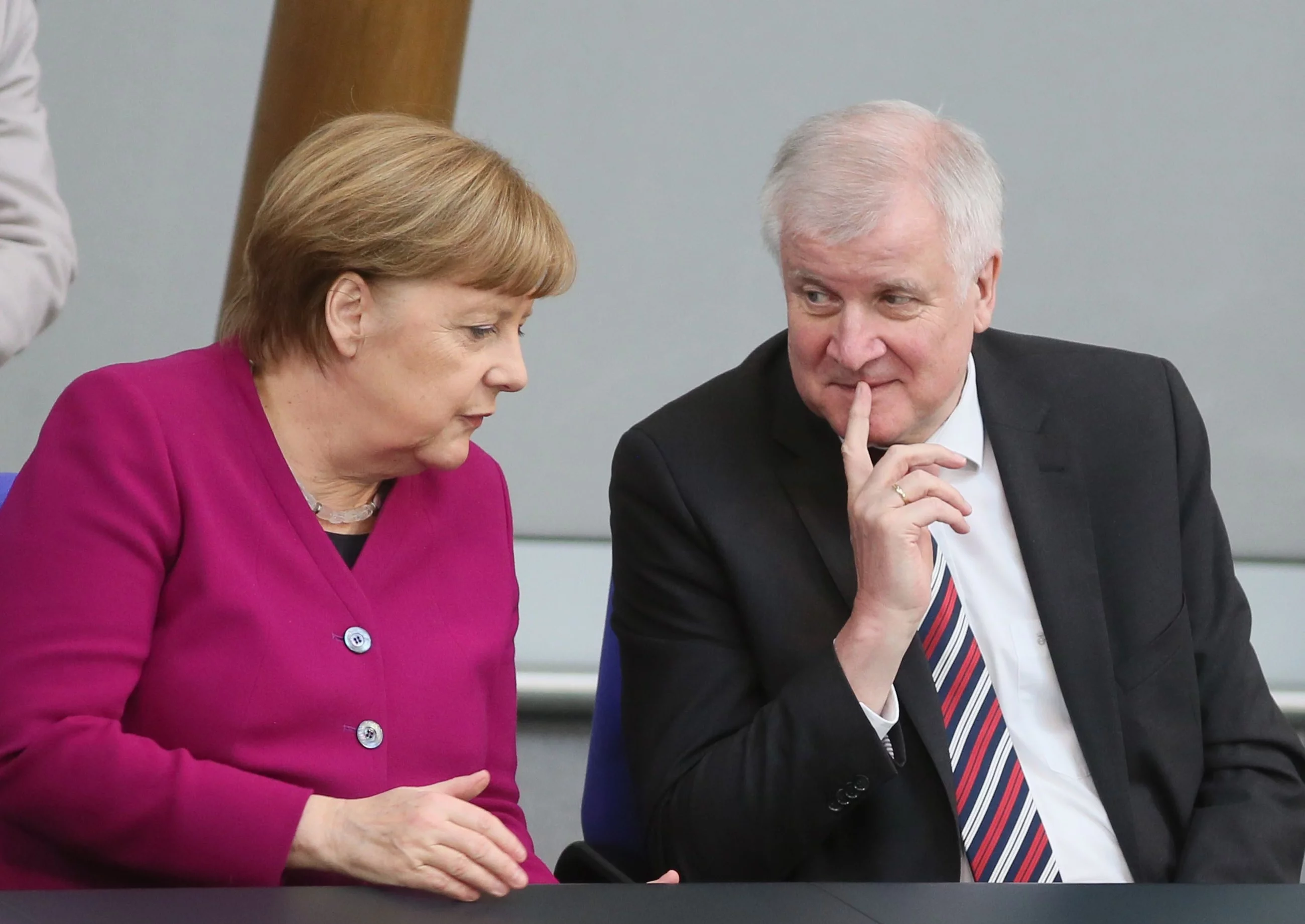 Angela Merkel i Horst Seehofer