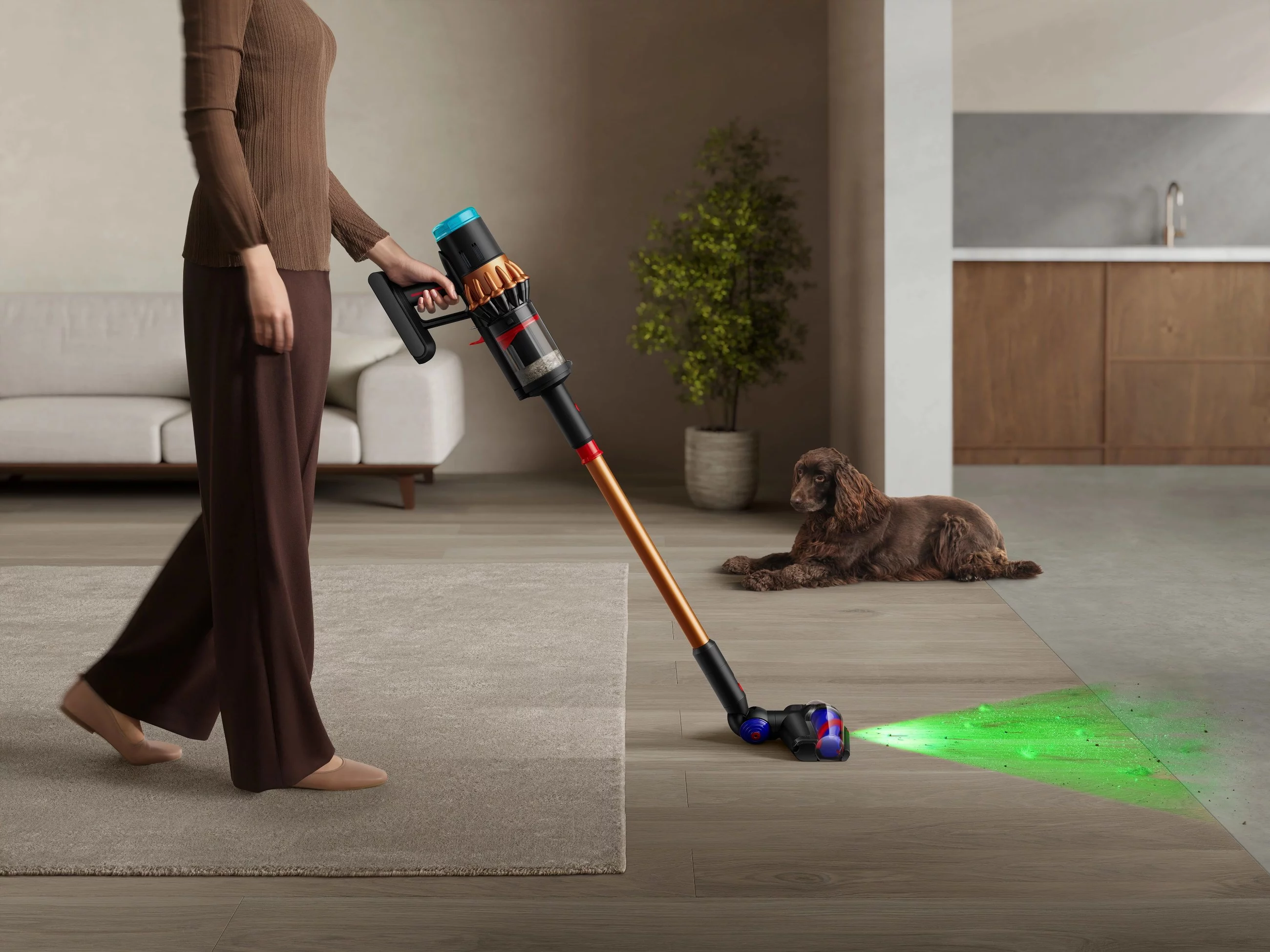 Dyson V16 Piston Animal Submarine™ to najmocniejszy odkurzacz bezprzewodowy marki