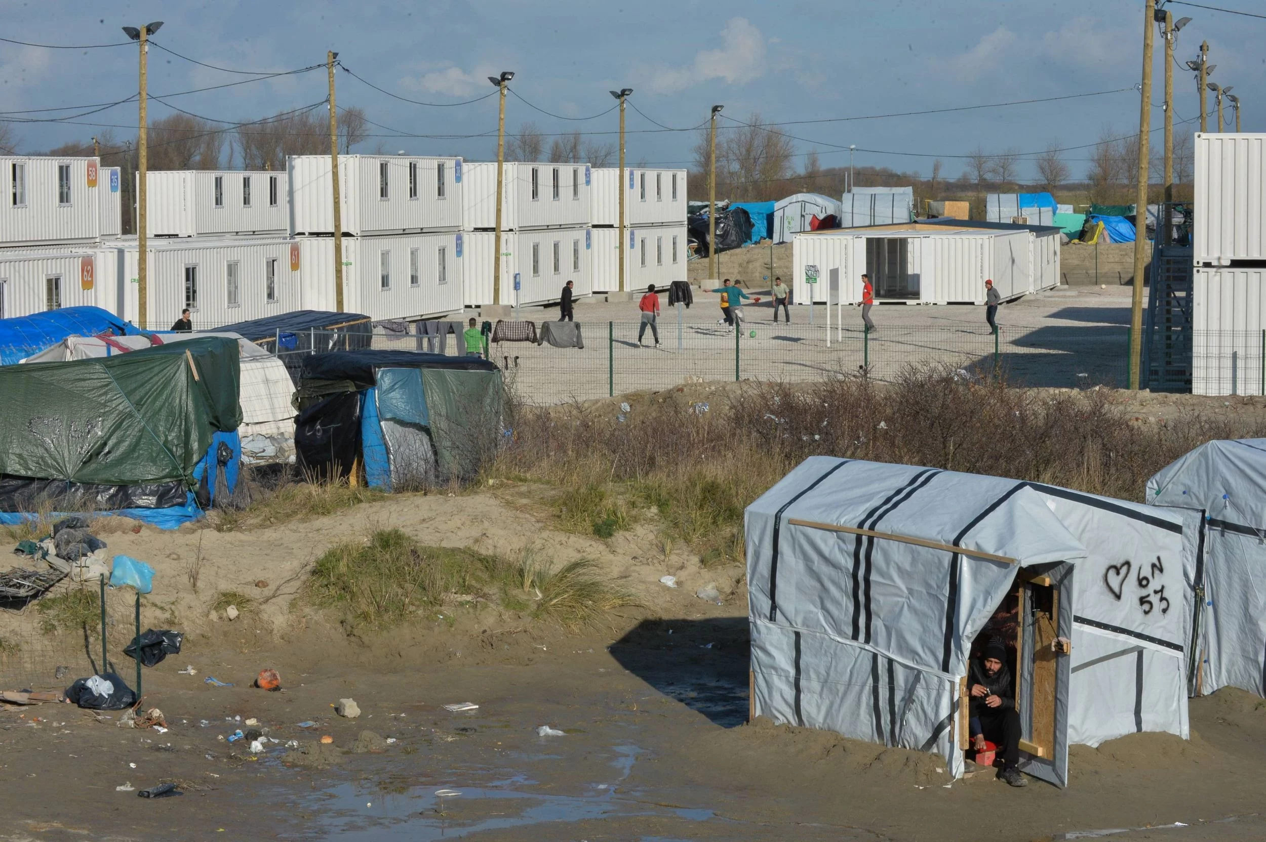 "Dżungla" w Calais