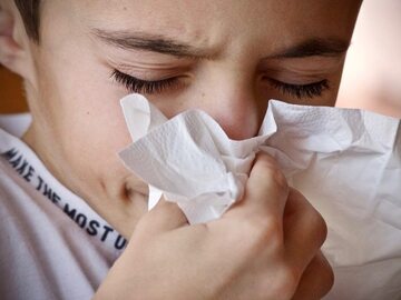 Dziecko z alergią