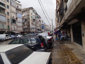 Dzielnica Bejrutu, w której mieszkają uchodźcy