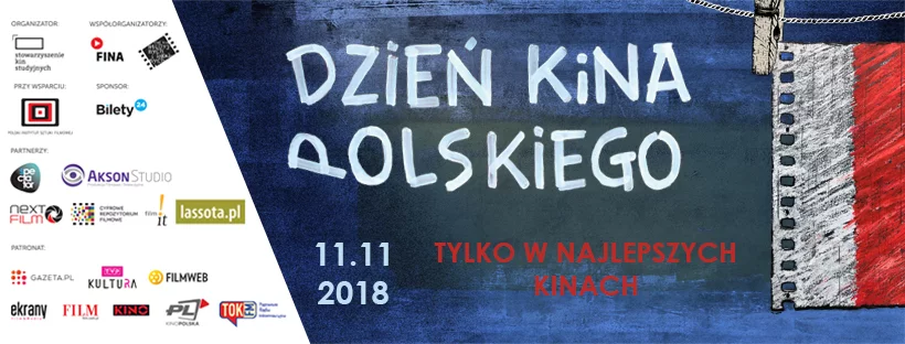 Baner reklamowy Dnia Kina Polskiego