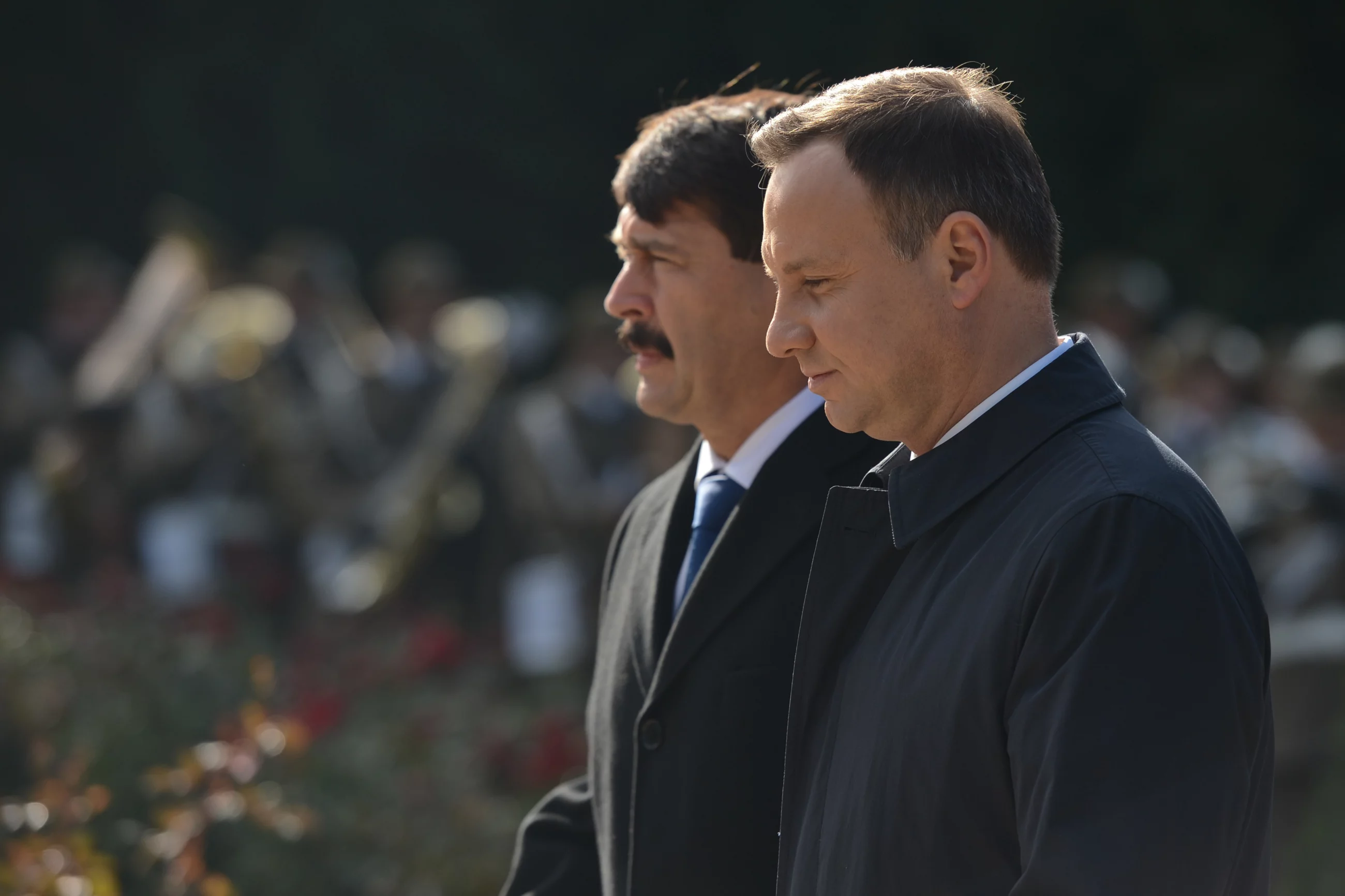 Andrzej Duda i Janos Ader