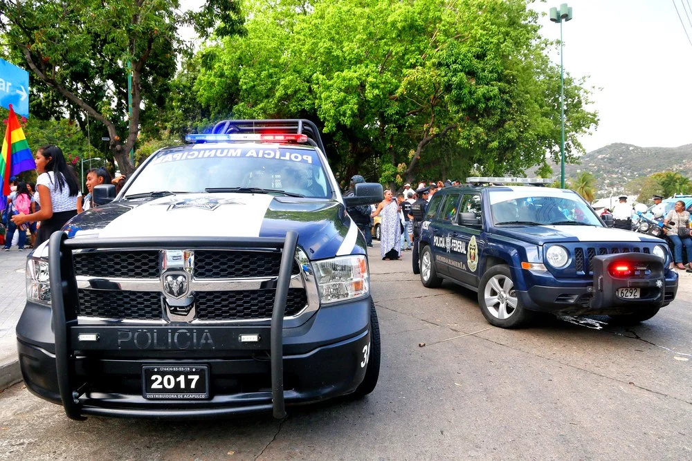 Policja w Acapulco, zdjęcie ilustracyjne