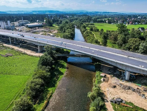 Budowa drogi krajowej DK74 z Rdzawki do Nowego Targu