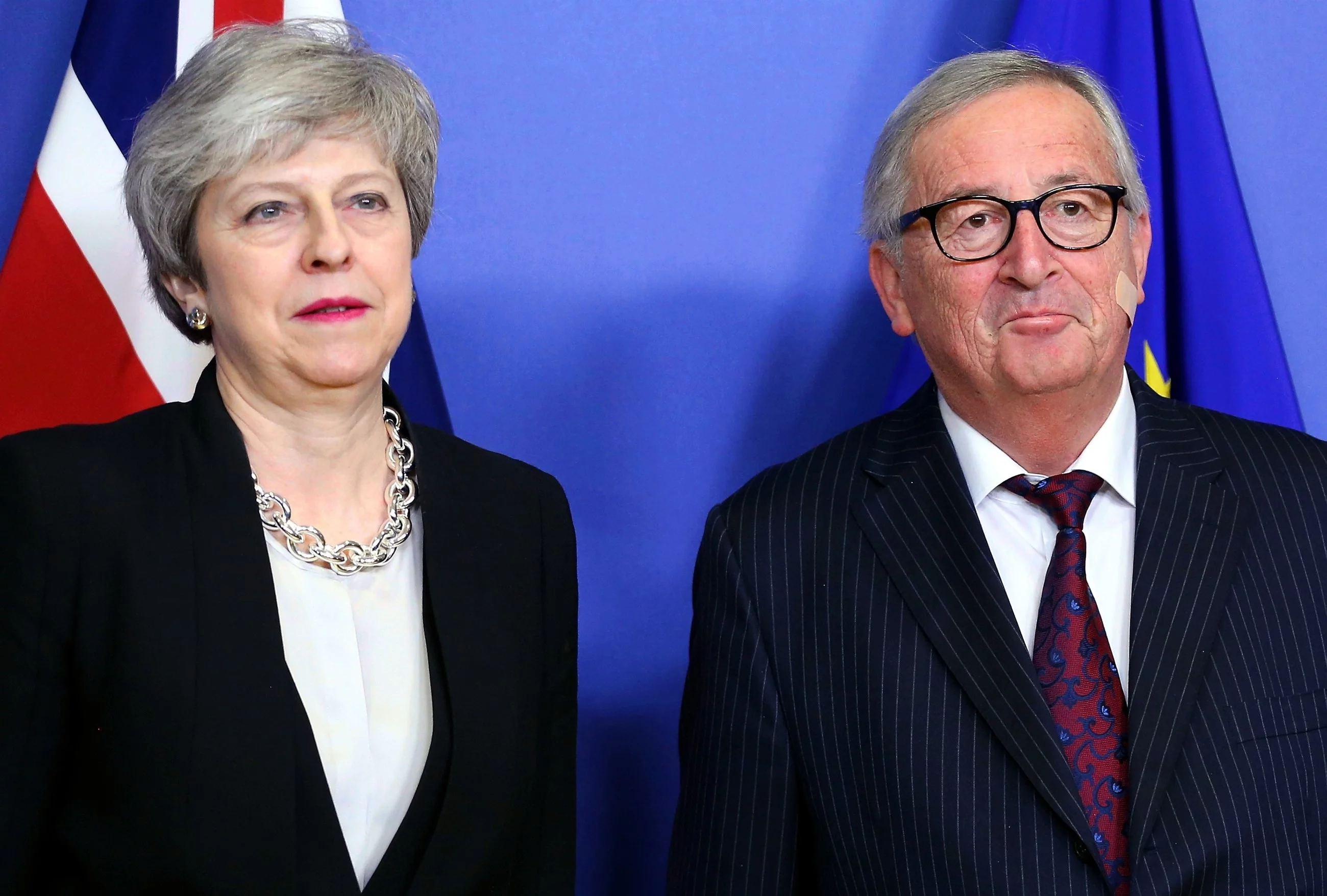 Theresa May, Jean-Claude Juncker