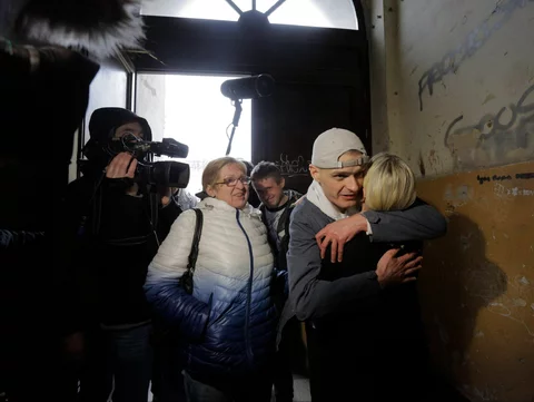 Tomasz Komenda po wyjściu na wolność w 2018 roku