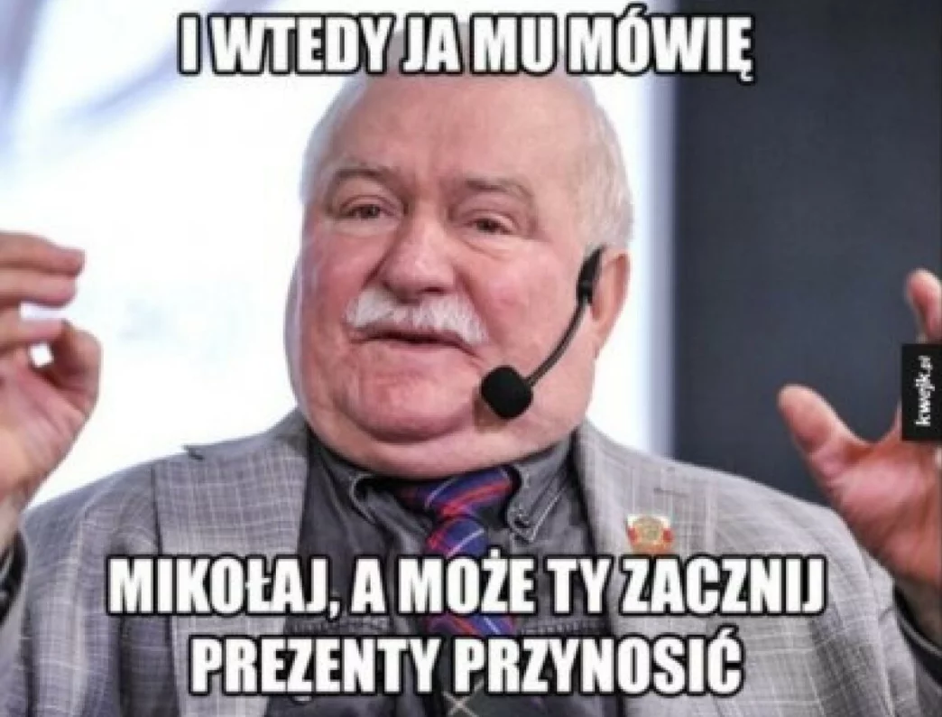 Mem z okazji Mikołajek