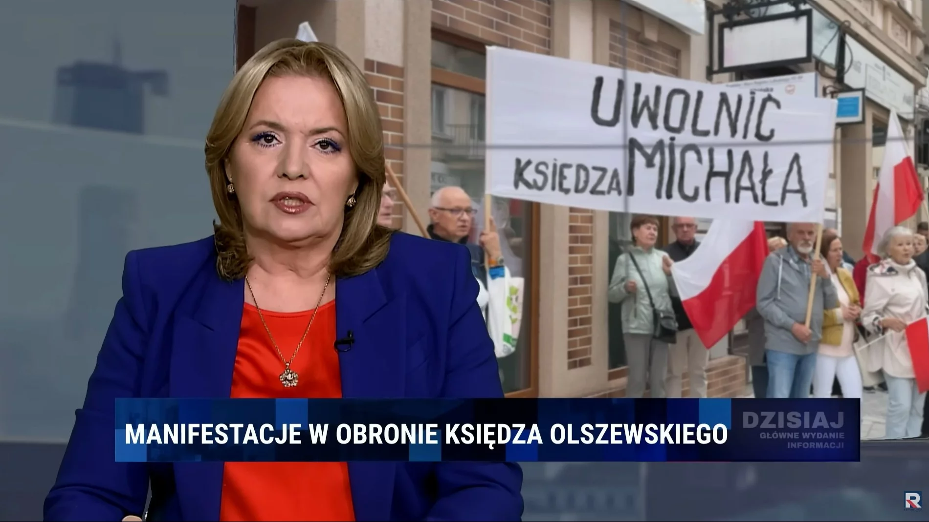 Danuta Holecka w „Dzisiaj”