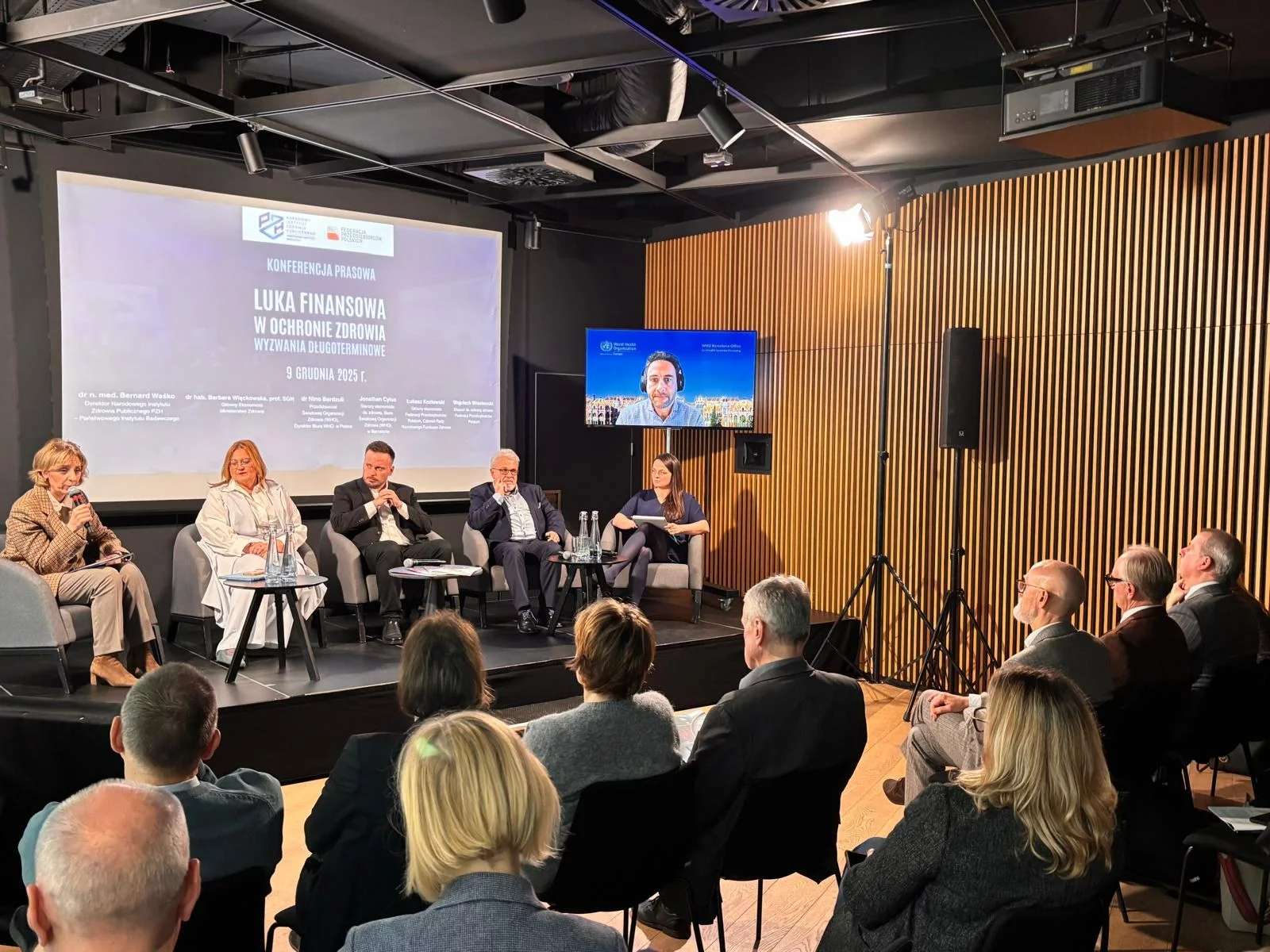 Prezentacja raportu „Luka finansowa systemu ochrony zdrowia – wyzwania długoterminowe”