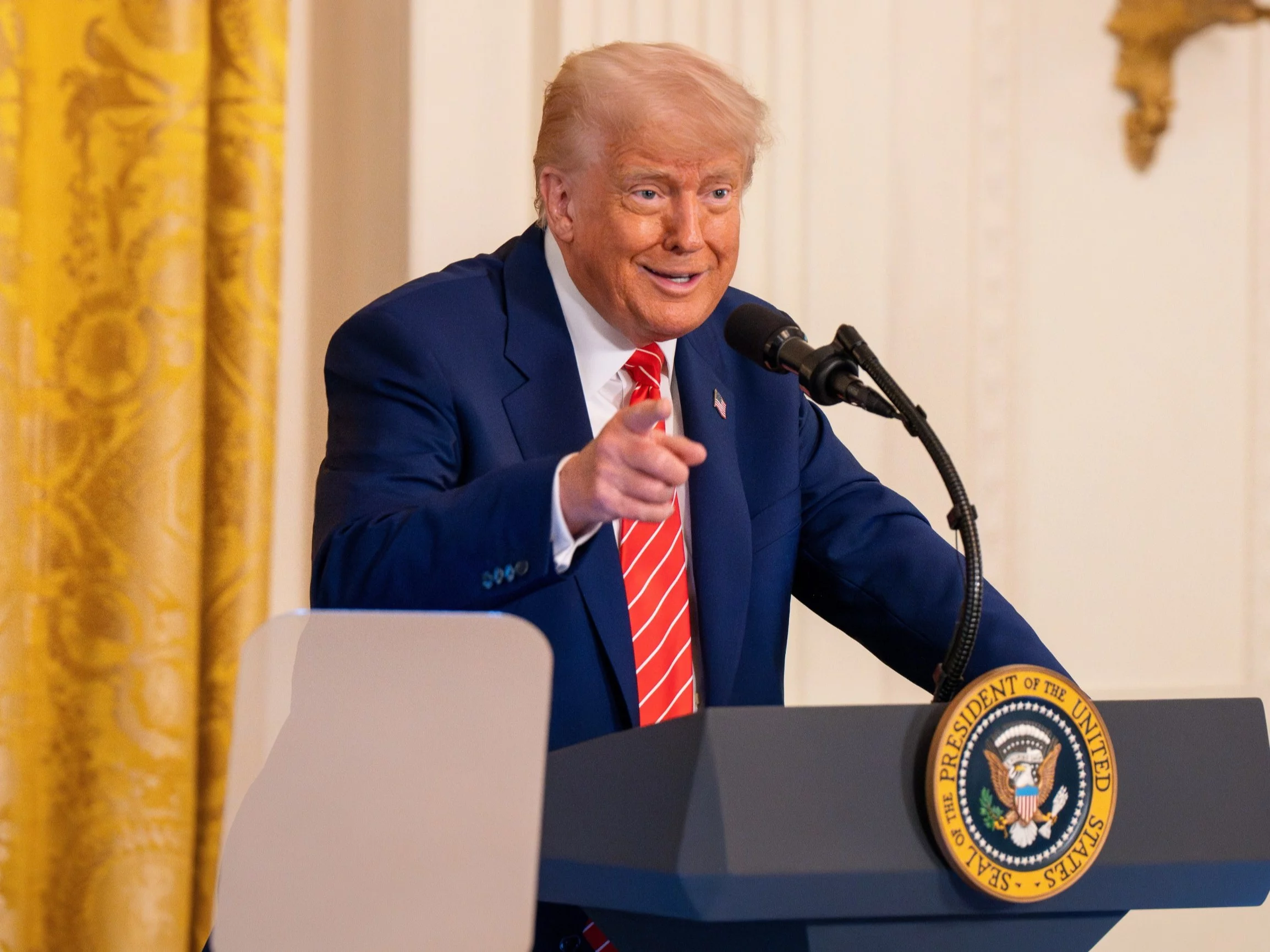 Dziwaczny film na profilu Donalda Trumpa. Szybko zniknął