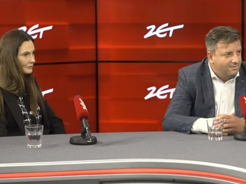 Katarzyna Jóźwiak i Krzysztof Sitarski w Radiu Zet