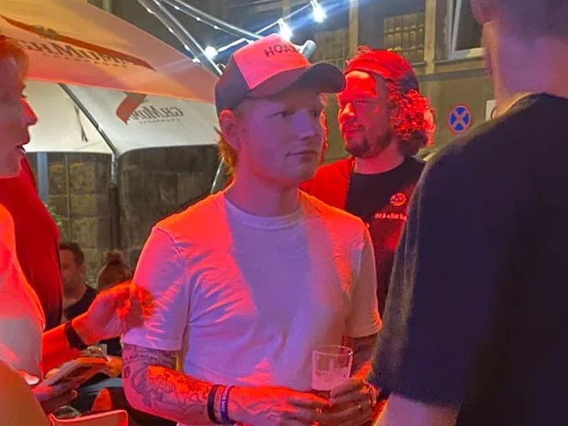 Ed Sheeran w warszawskim klubie