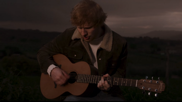 Ed Sheeran w utworze „Afterglow”