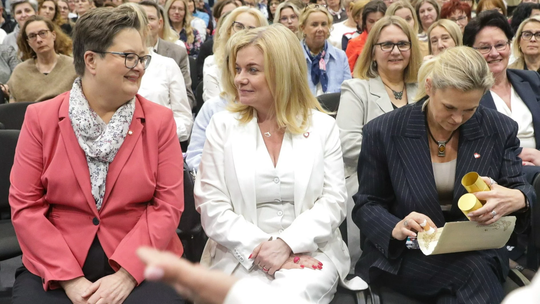Katarzyna Lubnauer, Dorota Łoboda i Barbara Nowacka
