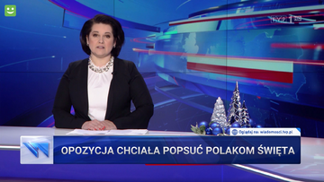 Edyta Lewandowska w „Wiadomościach”, 26 grudnia 2021 r.