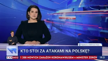 Edyta Lewandowska w „Wiadomościach” TVP