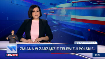 Edyta Lewandowska w „Wiadomościach” TVP