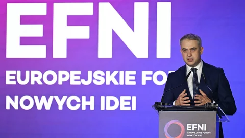 Krzysztof Gawkowski w trakcie EFNI 2024