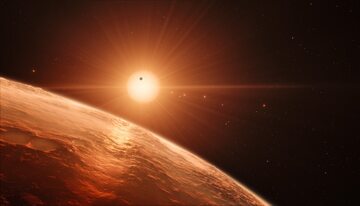 Egzoplaneta (zdj. ilustracyjne)