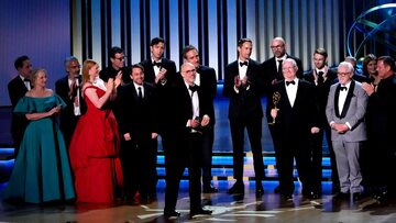 ekipa serialu „Sukcesja” na 75. gali Emmy