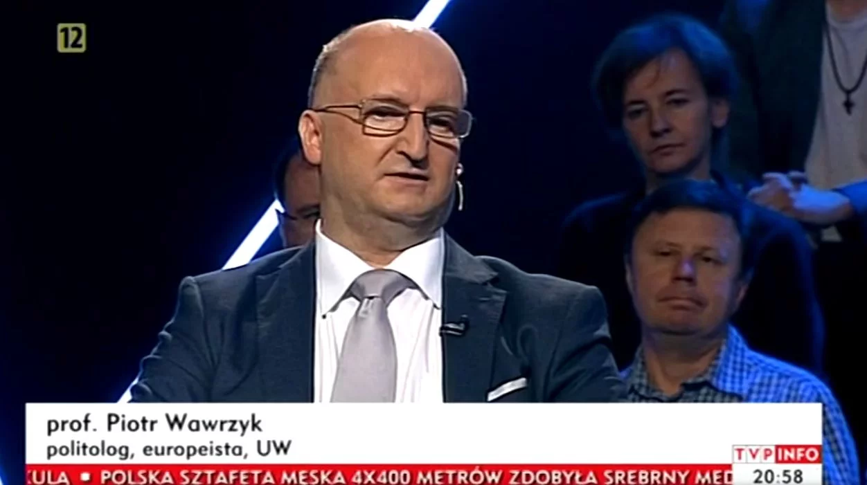 Piotr Wawrzyk na antenie TVP